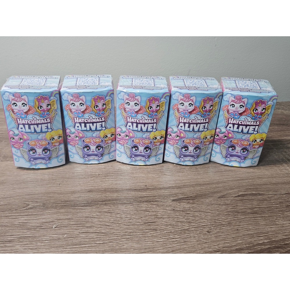 Lot of 5  Hatchimals Alive!‎ Mystery Blind Box New Sealed Spin Master Figures